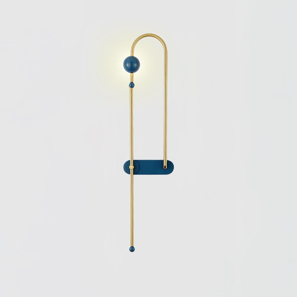 Electrical Circuit Wall Light, Hardwired Wall Sconce, Metal, W 18cm x H 75cm