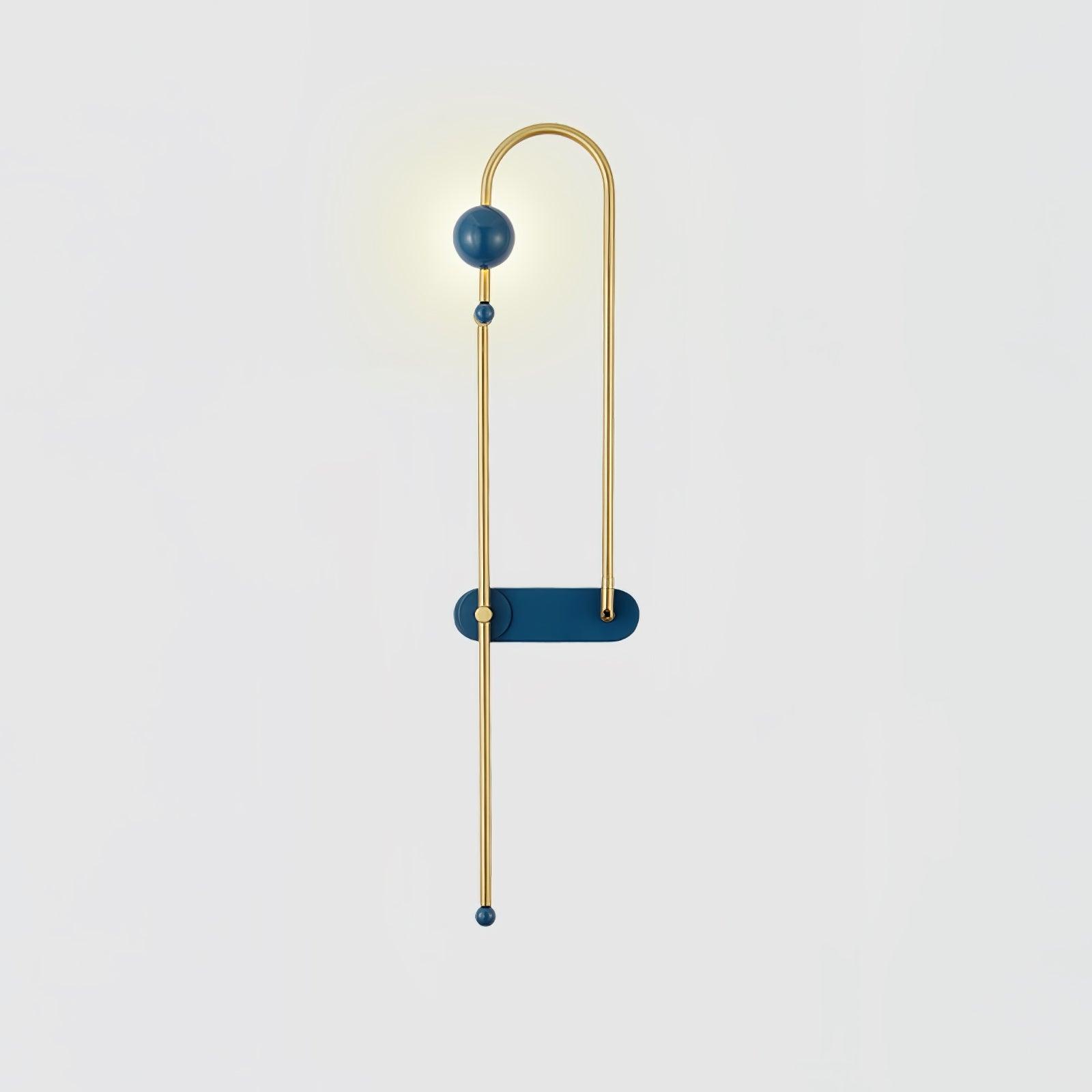 Electrical Circuit Wall Light, Hardwired Wall Sconce, Metal, W 18cm x H 75cm