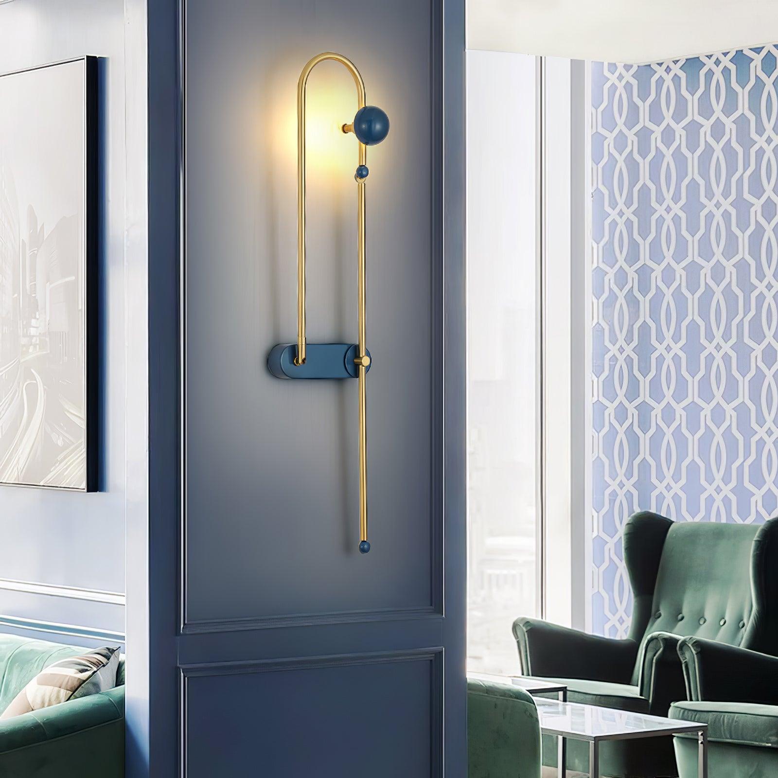 Electrical Circuit Wall Light, Hardwired Wall Sconce, detail 3