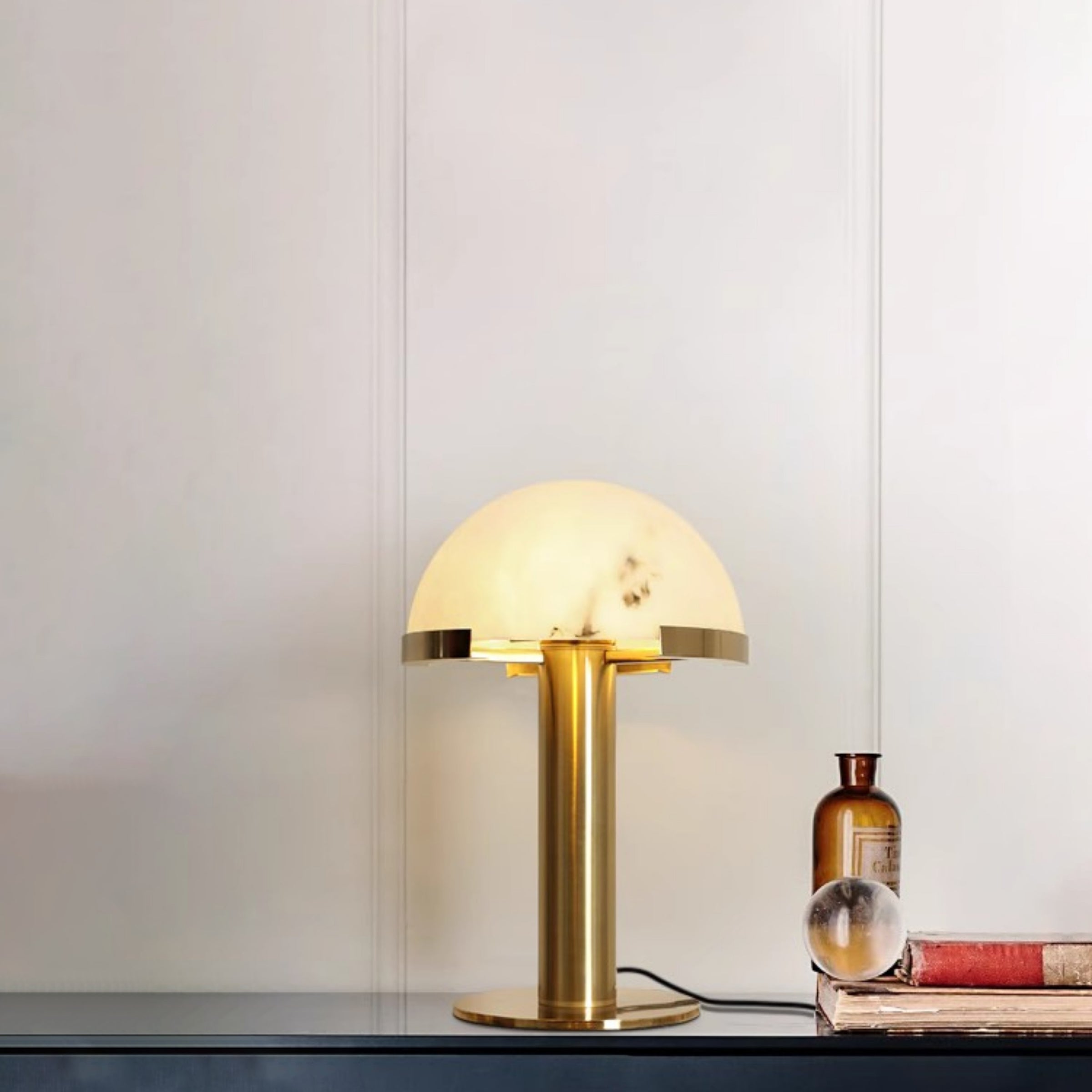Elegance Alabaster Table Light, Bedside Table Lamp, detail 73