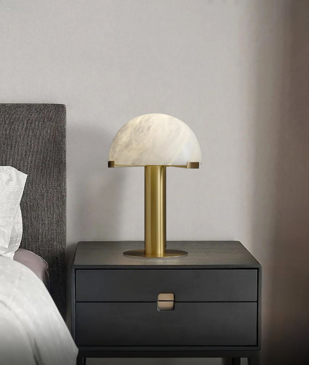 Elegance Alabaster Table Light, Bedside Table Lamp, detail 79
