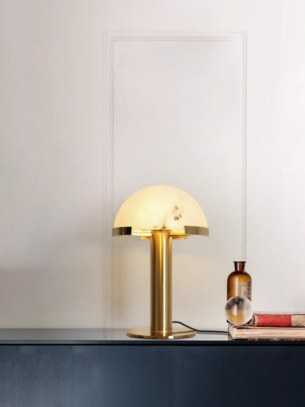 Elegance Alabaster Table Light, Bedside Table Lamp, detail 56