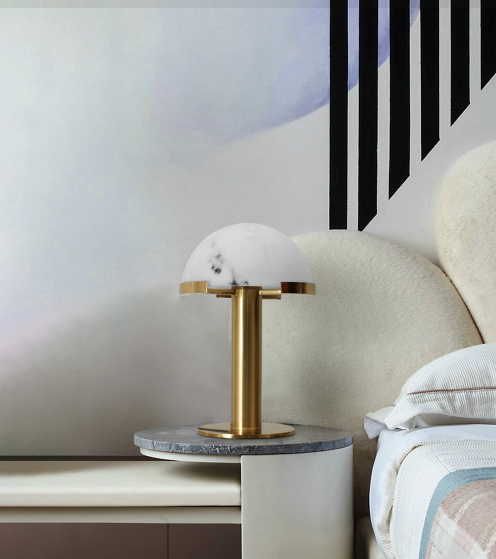 Elegance Alabaster Table Light, Bedside Table Lamp, detail 61