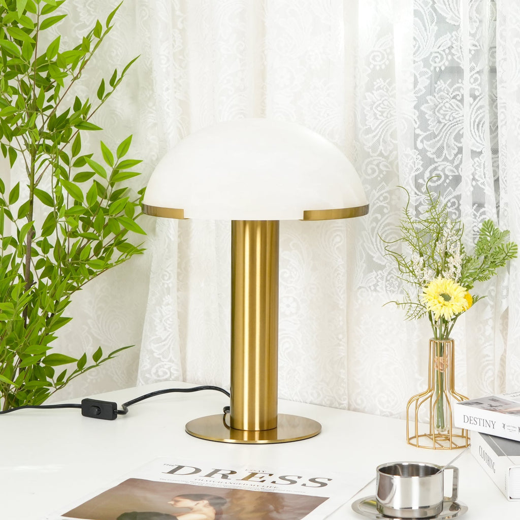 Elegance Alabaster Table Light, Bedside Table Lamp, detail 45
