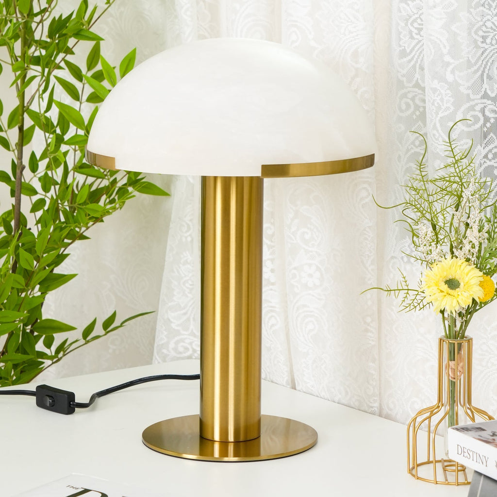 Elegance Alabaster Table Light, Bedside Table Lamp, detail 49
