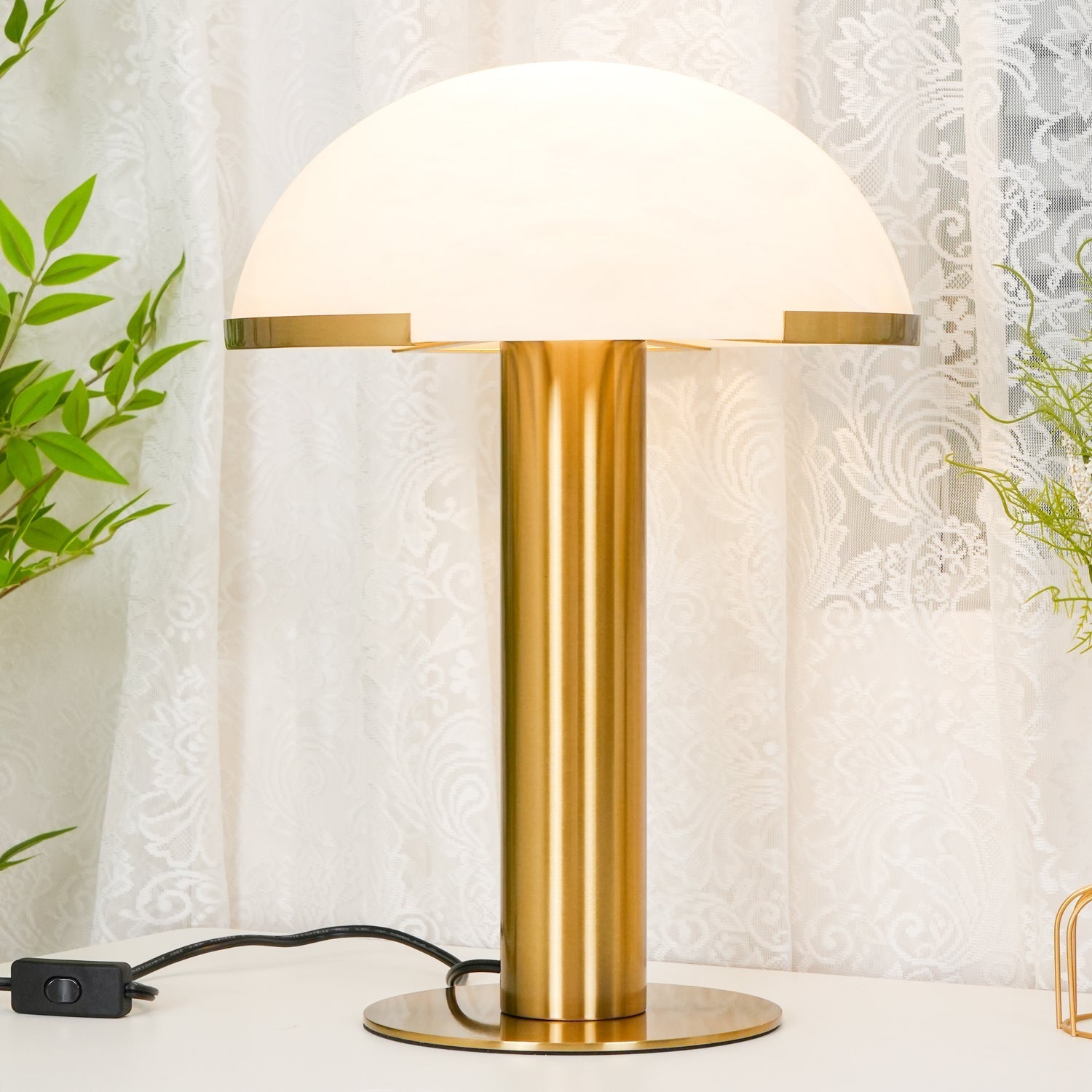 Elegance Alabaster Table Light, Bedside Table Lamp, detail 50