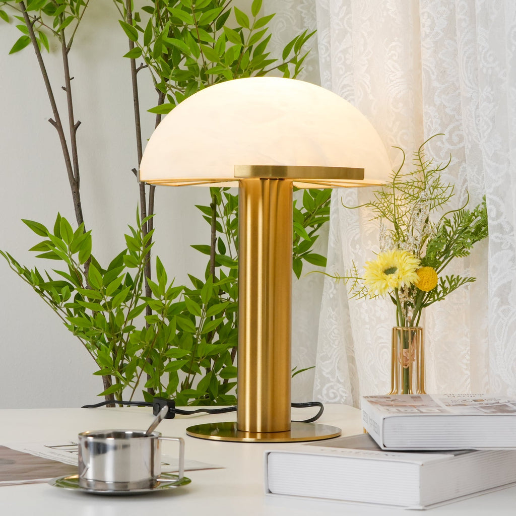 Elegance Alabaster Table Light, Bedside Table Lamp, detail 51