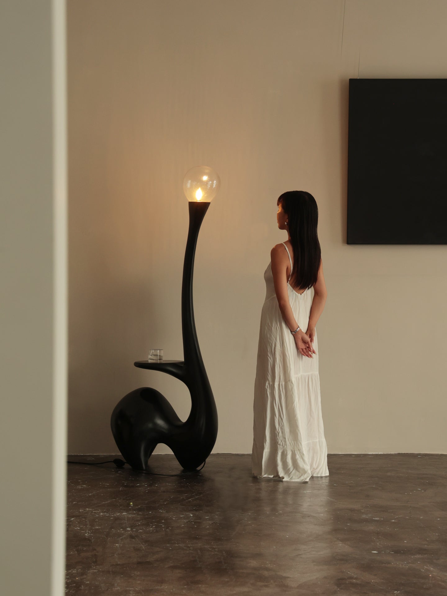 Elero Sculptural Floor Light, Floor Lamp, detail 2