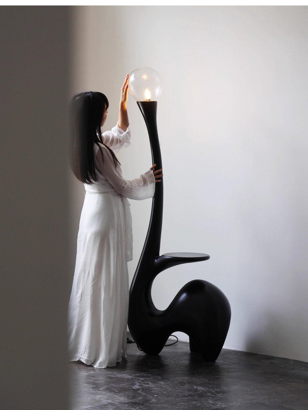 Elero Sculptural Floor Light, Floor Lamp, detail 14