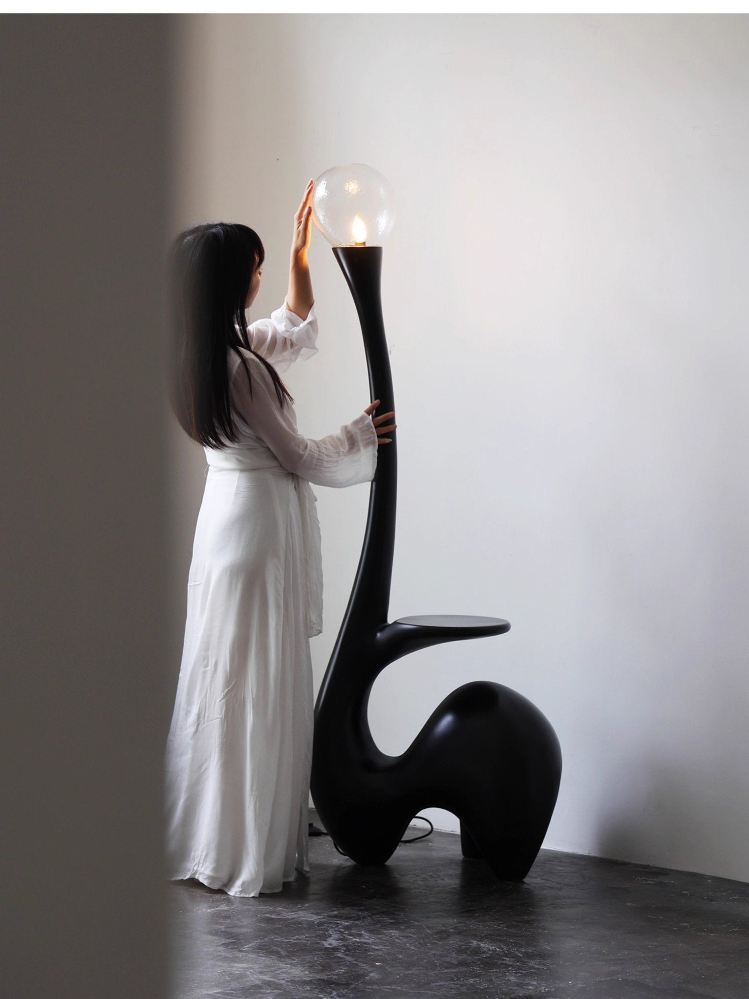 Elero Sculptural Floor Light, Floor Lamp, detail 14