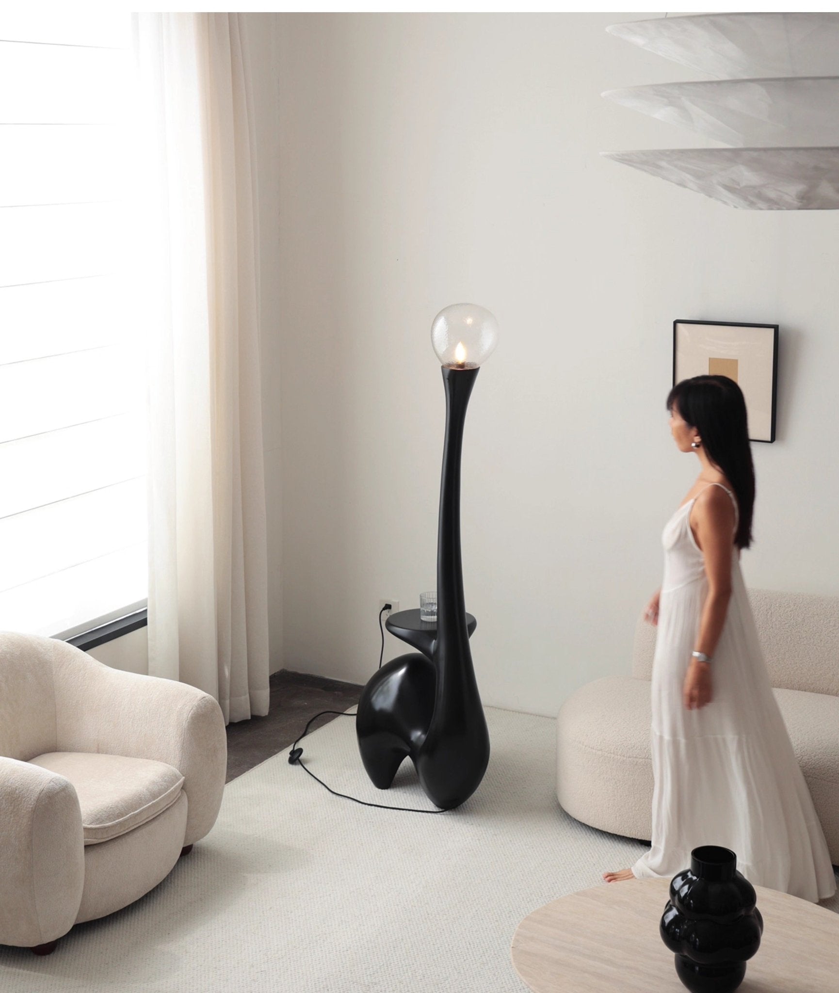Elero Sculptural Floor Light, Floor Lamp, detail 16