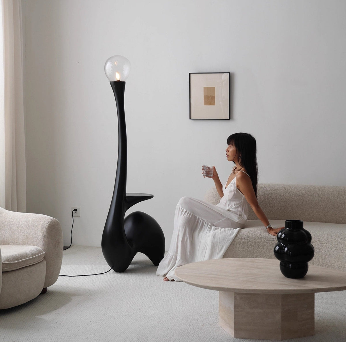 Elero Sculptural Floor Light, Floor Lamp, detail 18