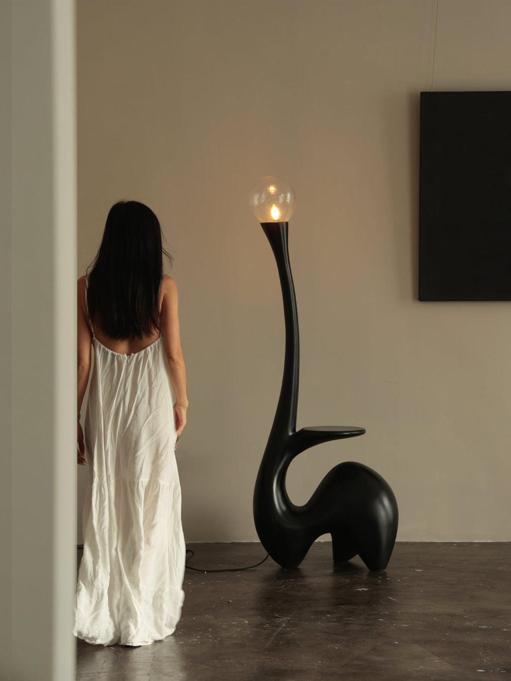 Elero Sculptural Floor Light, Floor Lamp, detail 28
