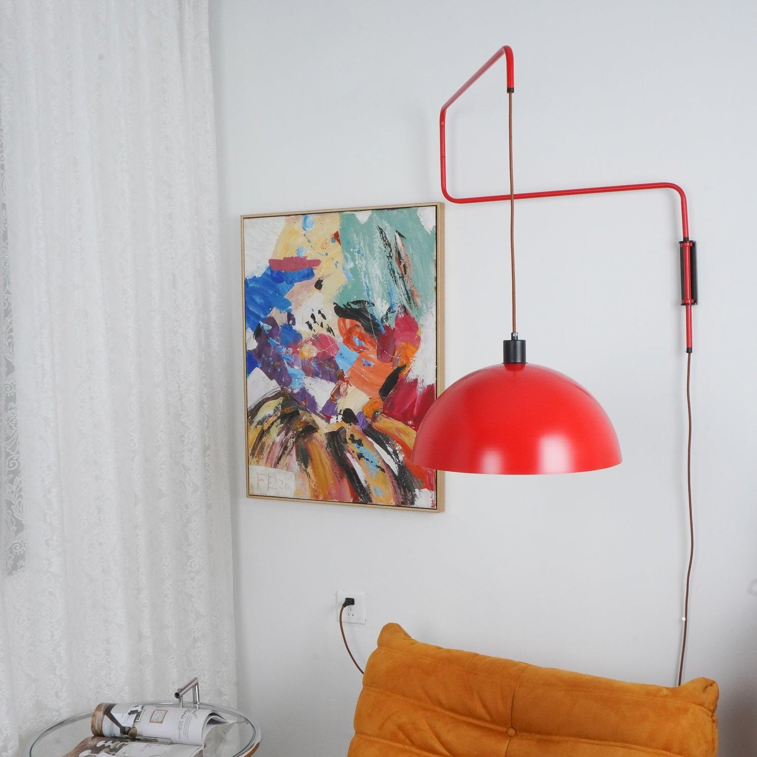 Elio Wall Light, Plug-In Wall Sconce, detail 9