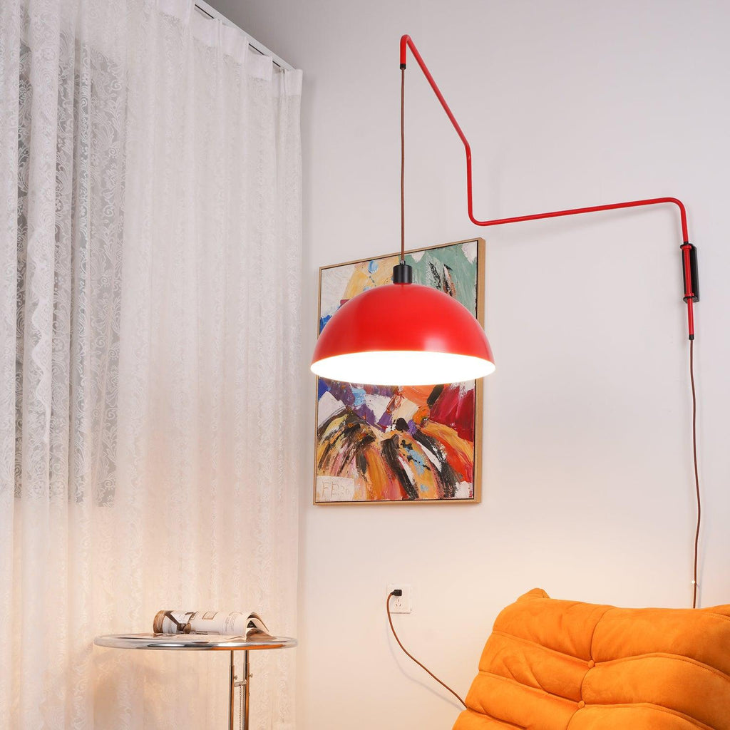 Elio Wall Light, Plug-In Wall Sconce, detail 3