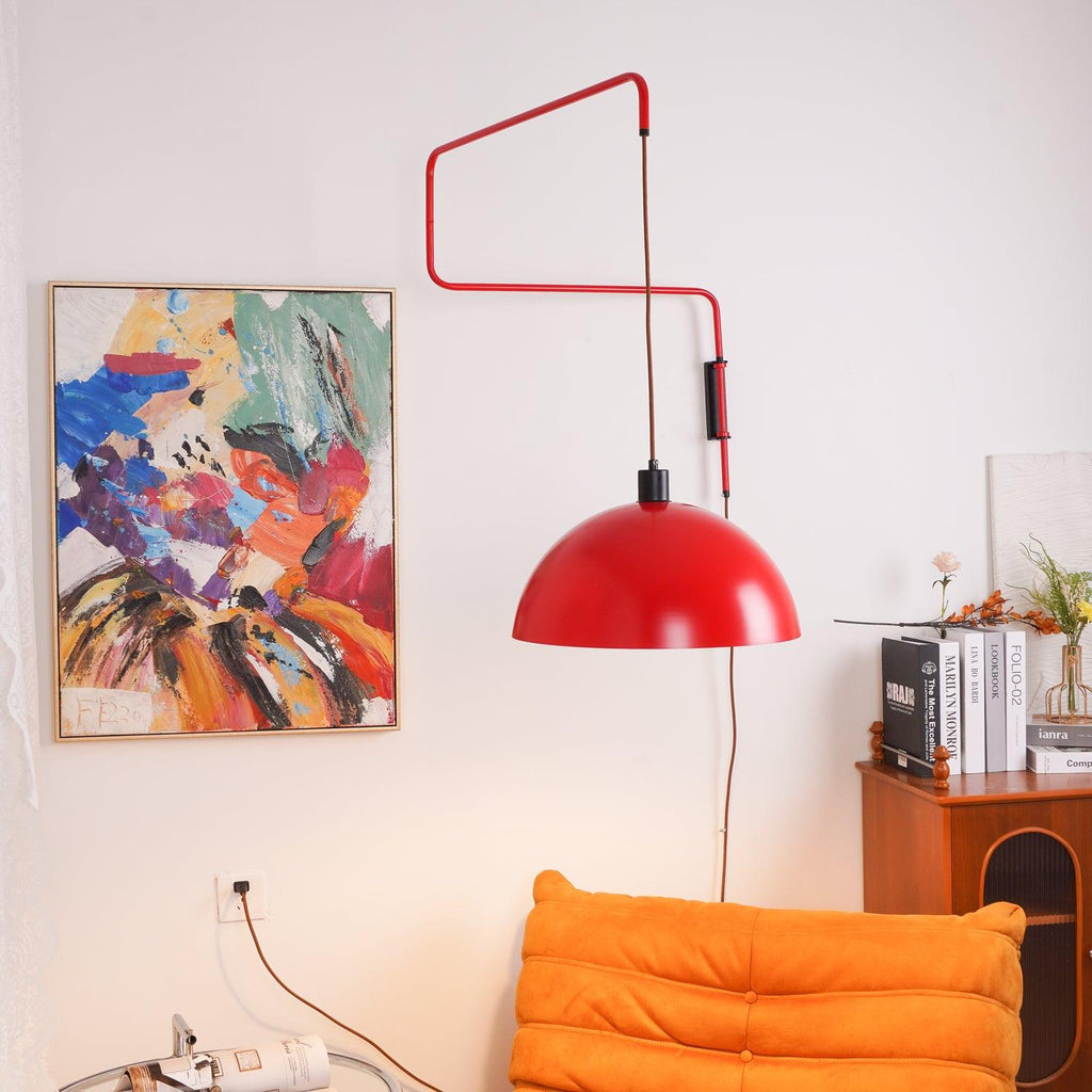 Elio Wall Light, Plug-In Wall Sconce, detail 4
