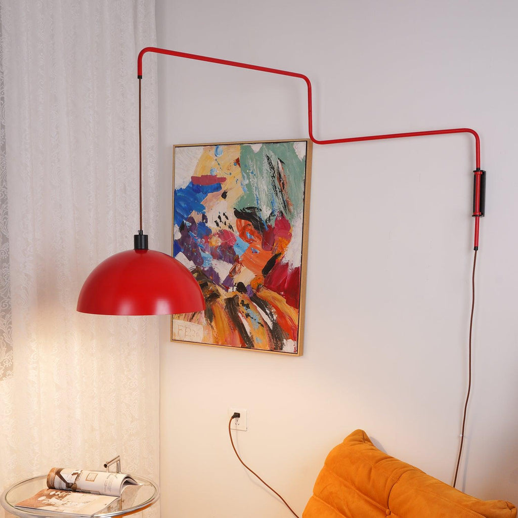 Elio Wall Light, Plug-In Wall Sconce, detail 7