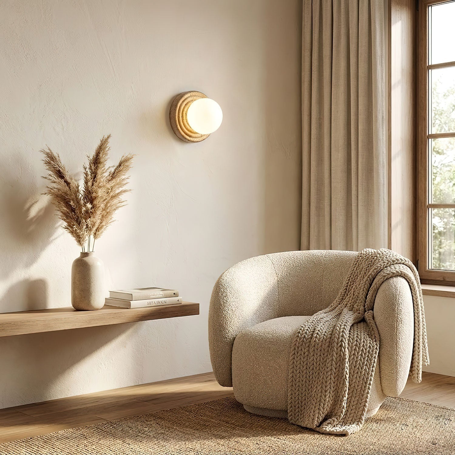 Elira Wall Light, Hardwired Wall Sconce, detail 4