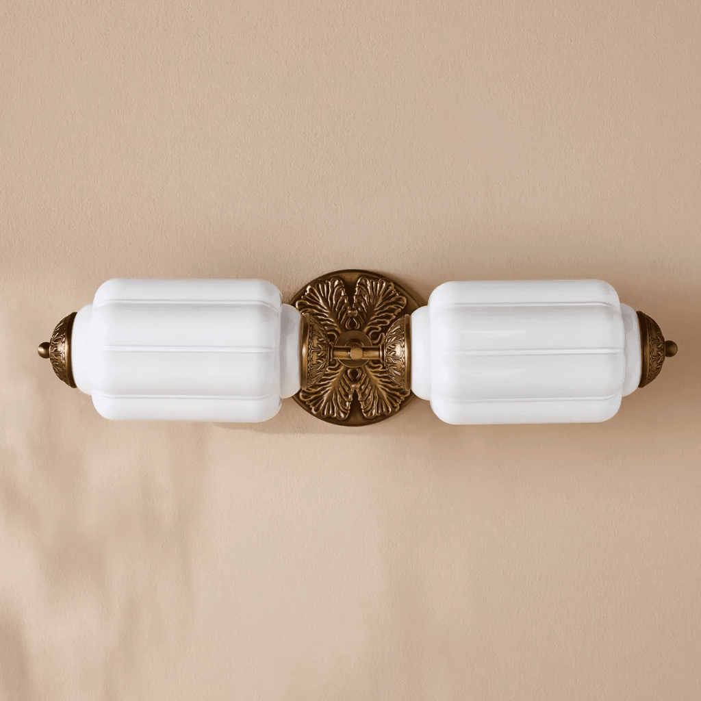 Elliot Glass Wall Light, Hardwired Wall Sconce, detail 8