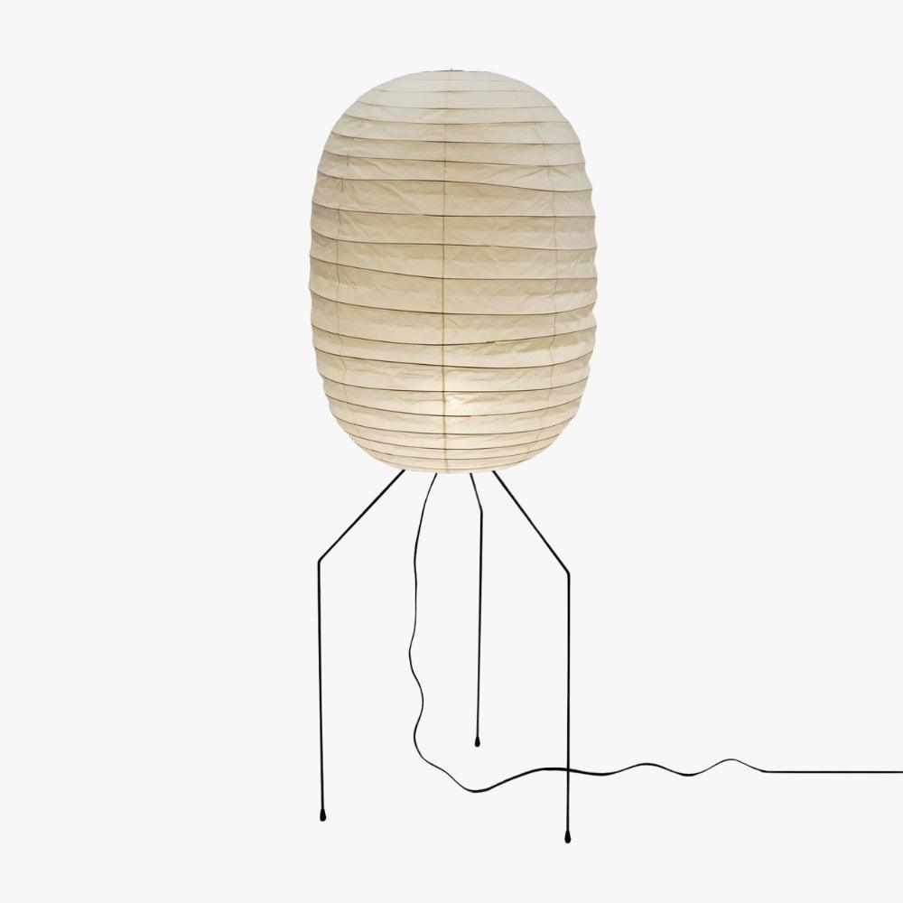 Ellipsa Rice Paper Lantern Floor Light, Floor Lamp, detail 6
