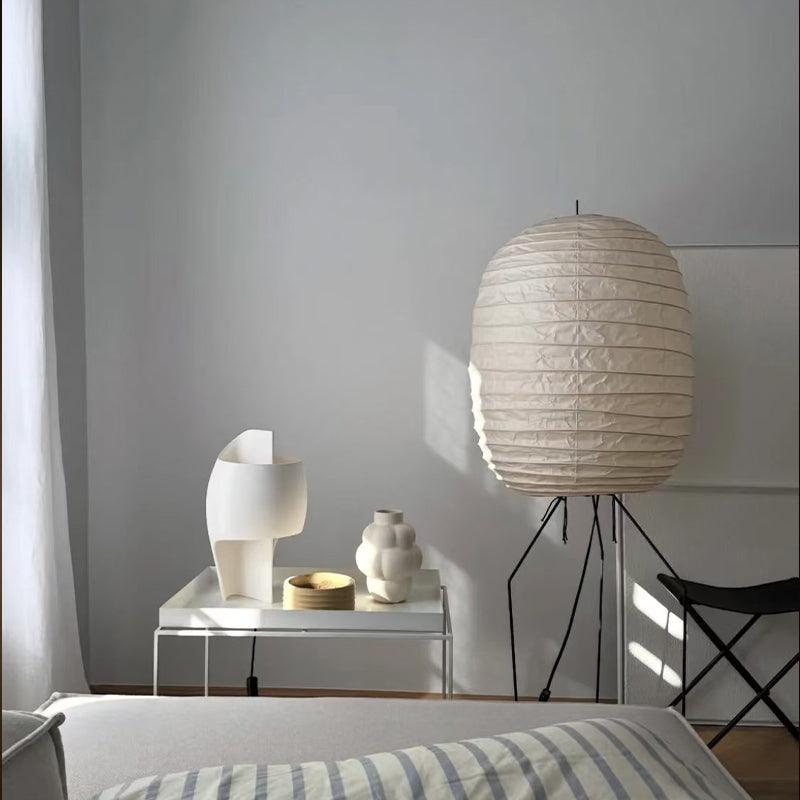 Ellipsa Rice Paper Lantern Floor Light, Floor Lamp, detail 8