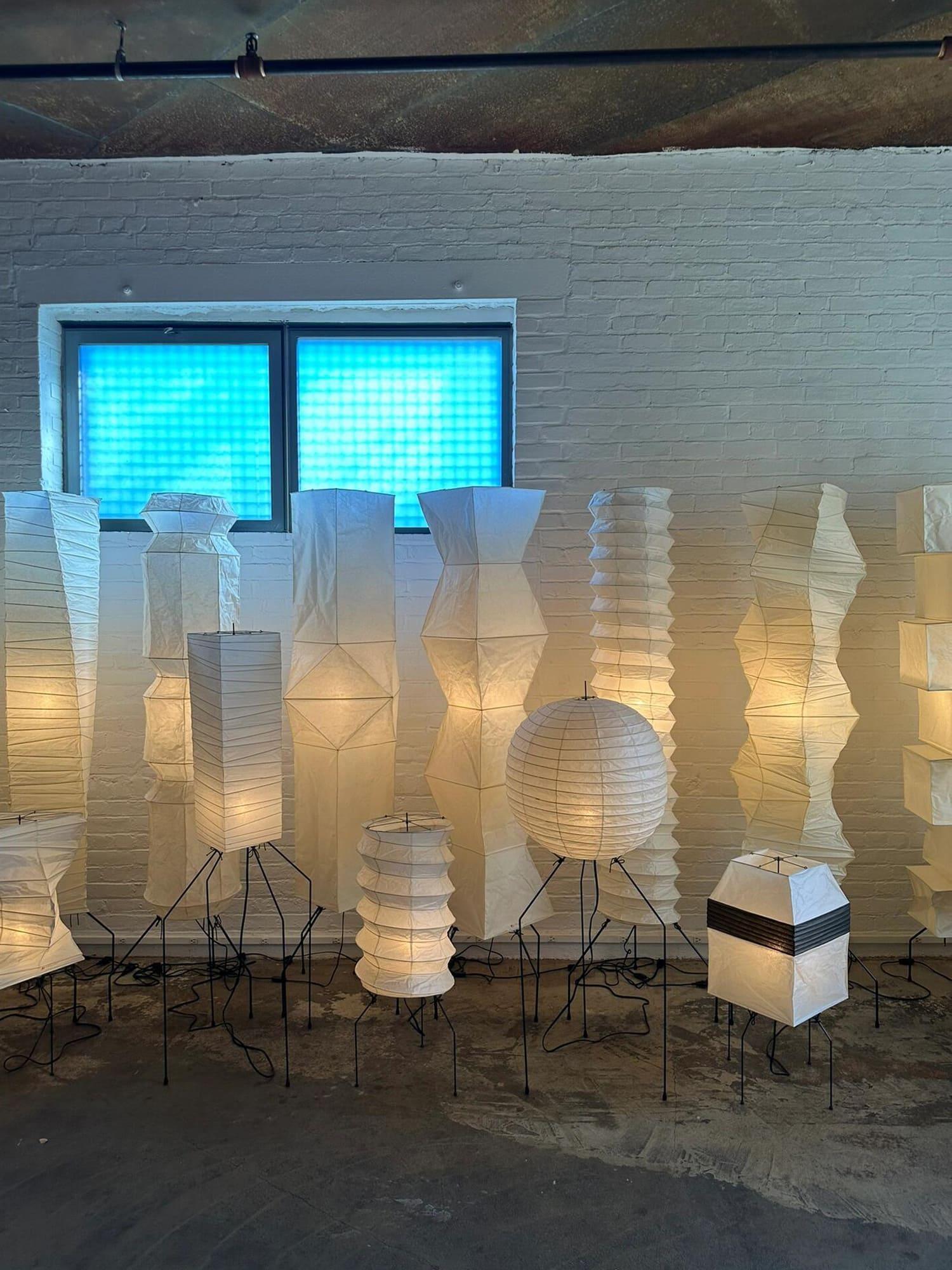 Ellipsa Rice Paper Lantern Floor Light, Floor Lamp, detail 9