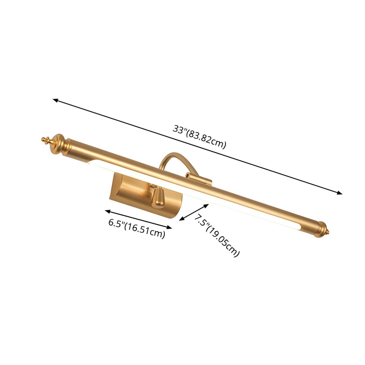 Ellis Linear Wall Light, Hardwired Wall Sconce, detail 9