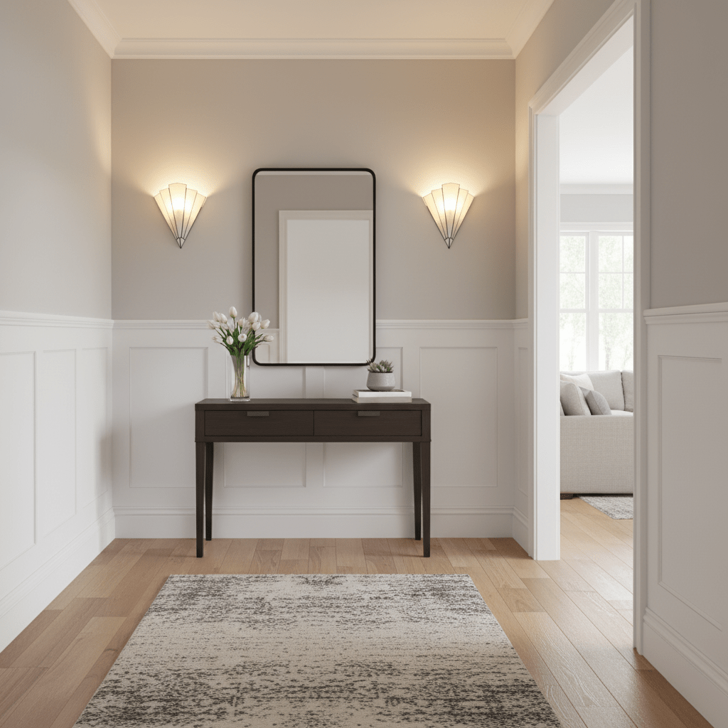 Elowen Deco Wall Light, Hardwired Wall Sconce, detail 7
