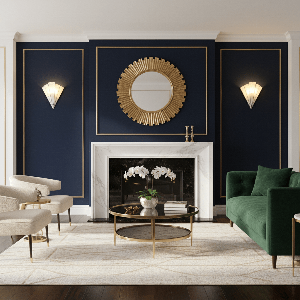 Elowen Deco Wall Light, Hardwired Wall Sconce, detail 6