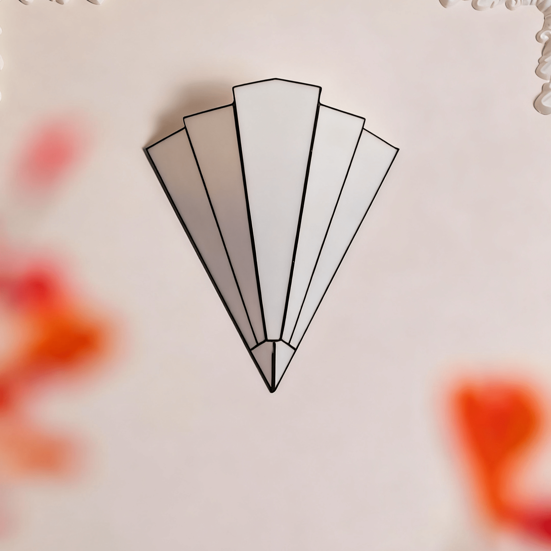 Elowen Deco Wall Light, Hardwired Wall Sconce, detail 15