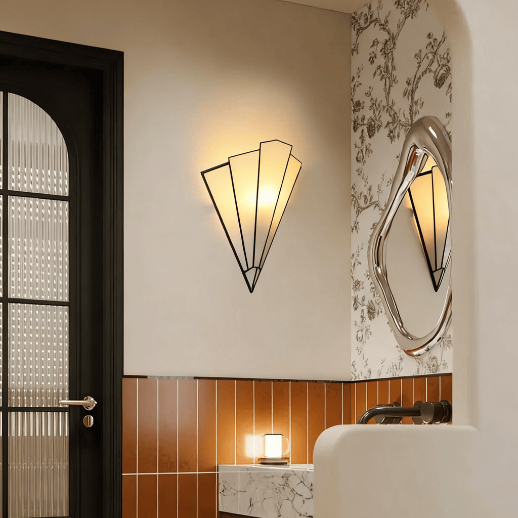 Elowen Deco Wall Light, Hardwired Wall Sconce, detail 21
