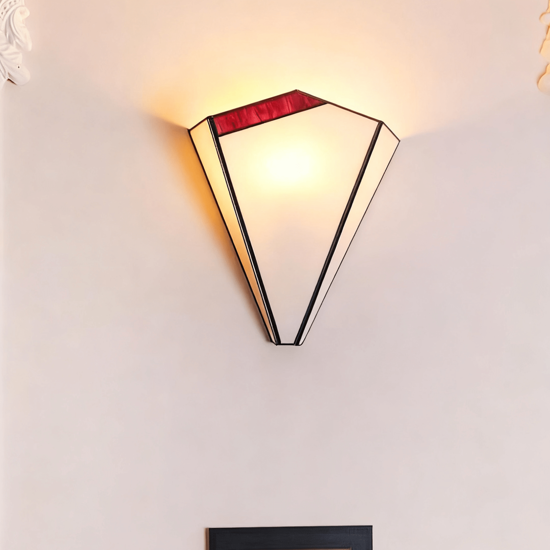 Elowen Deco Wall Light, Hardwired Wall Sconce, detail 11