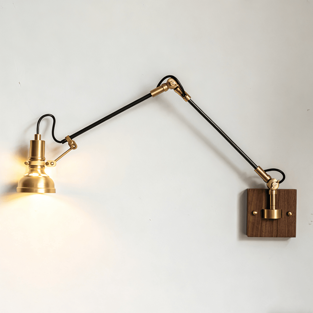 Elowen Wood Wall Light, Hardwired Wall Sconce, detail 6