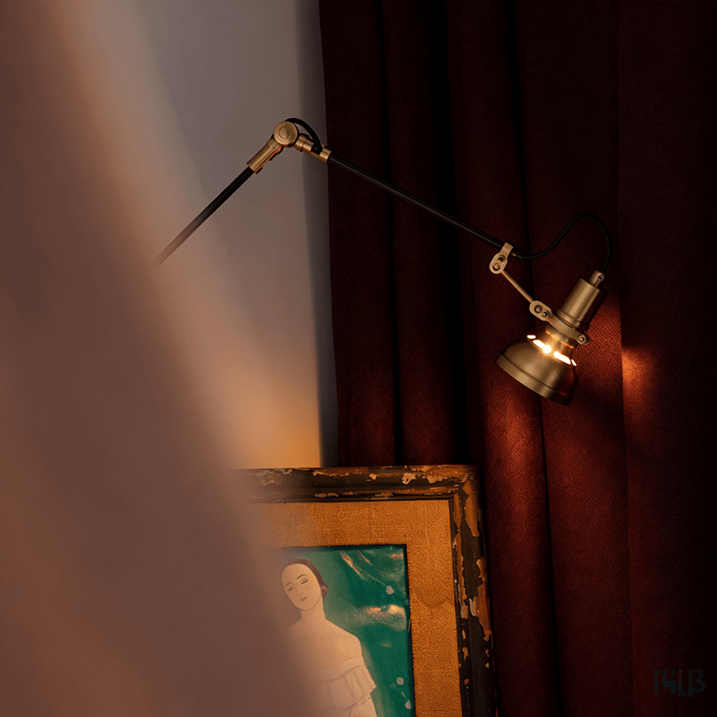Elowen Wood Wall Light, Hardwired Wall Sconce, detail 8
