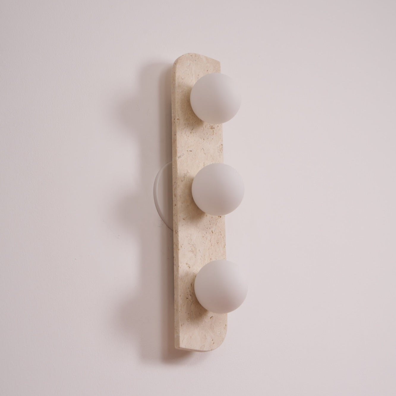 Elysian Travertine Plug-In Wall Light, Plug-In Wall Sconce, detail 40