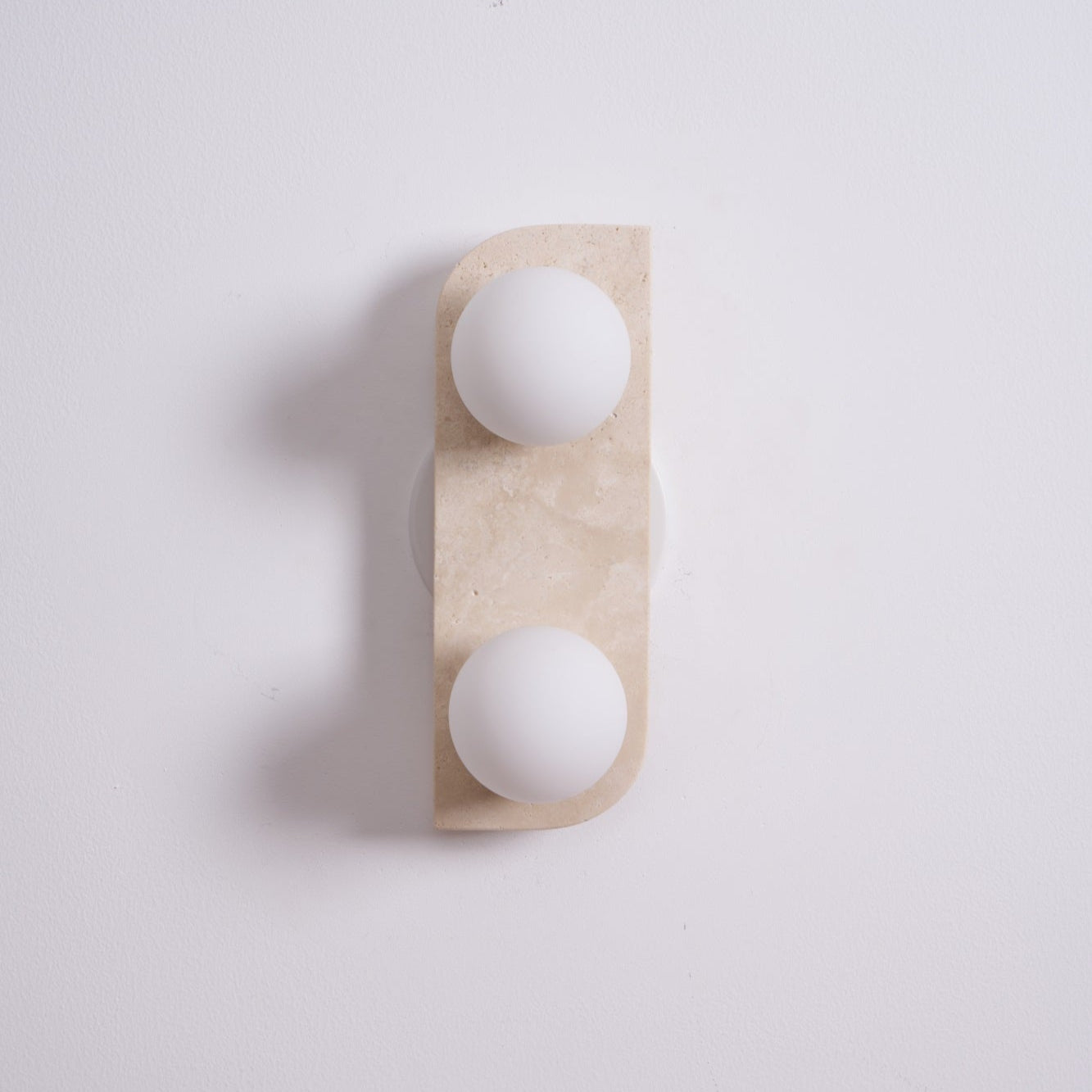 Elysian Travertine Plug-In Wall Light, Plug-In Wall Sconce, detail 41