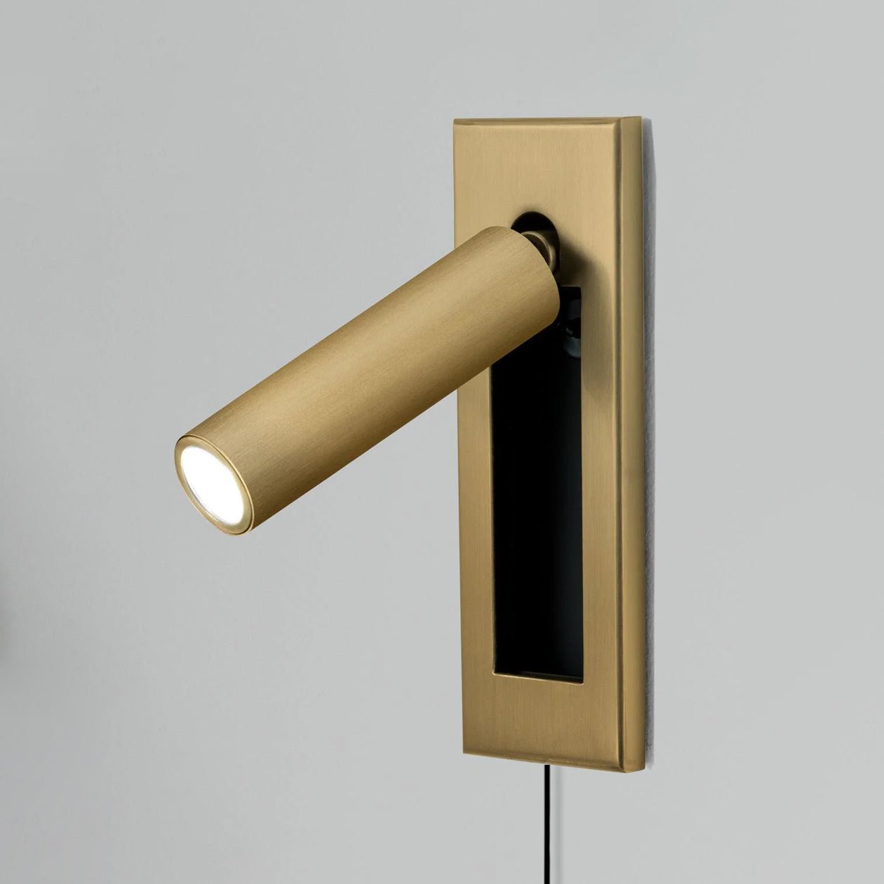 Embedded Bedside Plug-in Wall Light, Plug-In Wall Sconce, detail 7