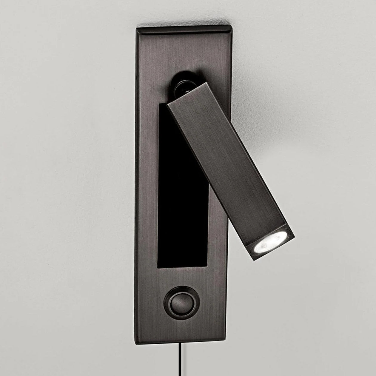 Embedded Bedside Plug-in Wall Light, Plug-In Wall Sconce, detail 2