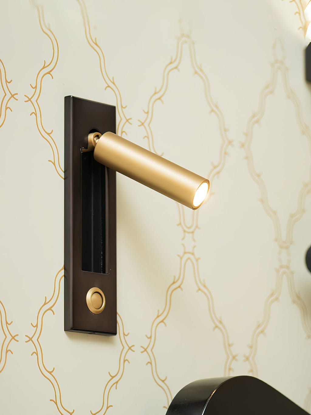 Embedded Bedside Plug-in Wall Light, Plug-In Wall Sconce, detail 11