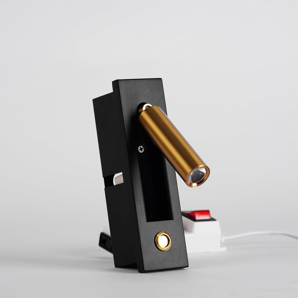 Embedded Bedside Plug-in Wall Light, Plug-In Wall Sconce, detail 44