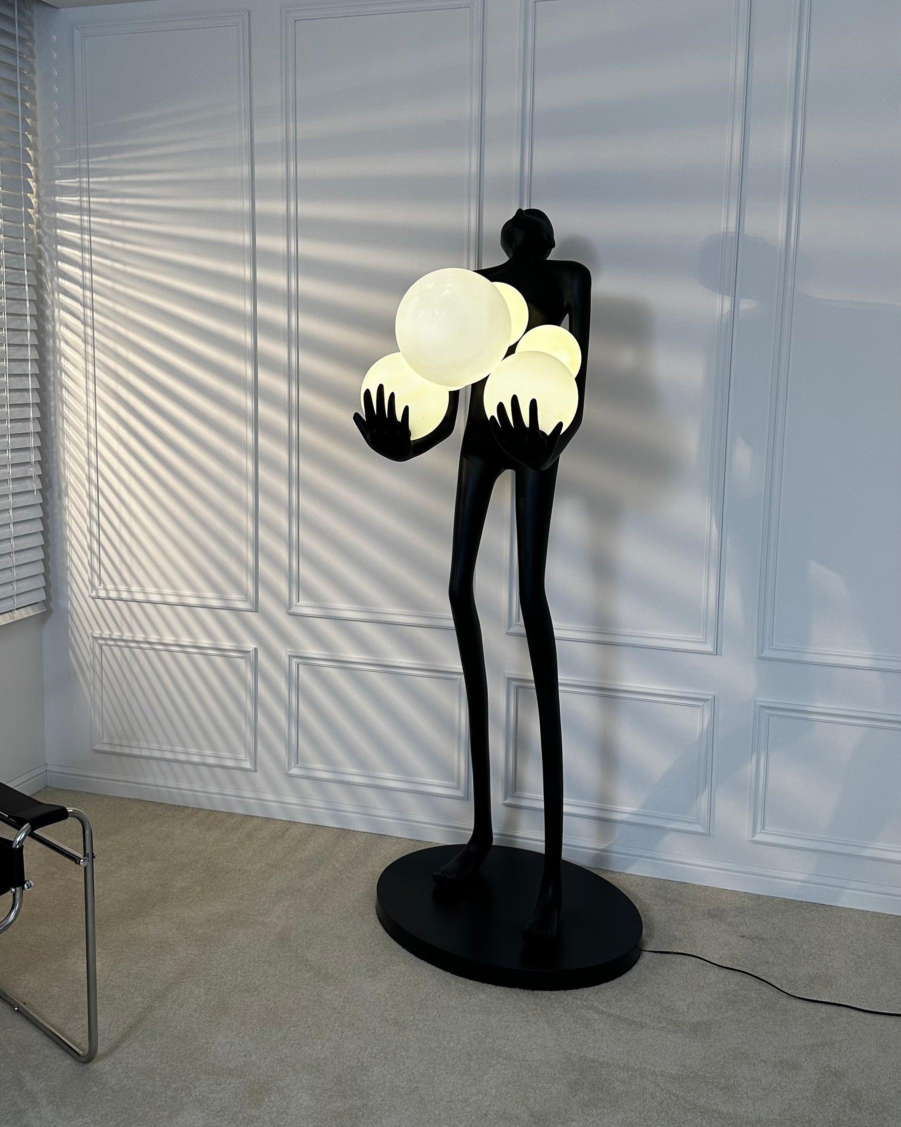 Embrace Sculpture Floor Light, Floor Lamp, detail 15