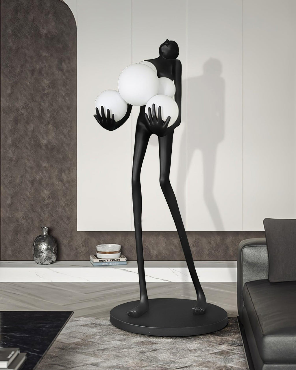 Embrace Sculpture Floor Light, Floor Lamp, detail 20