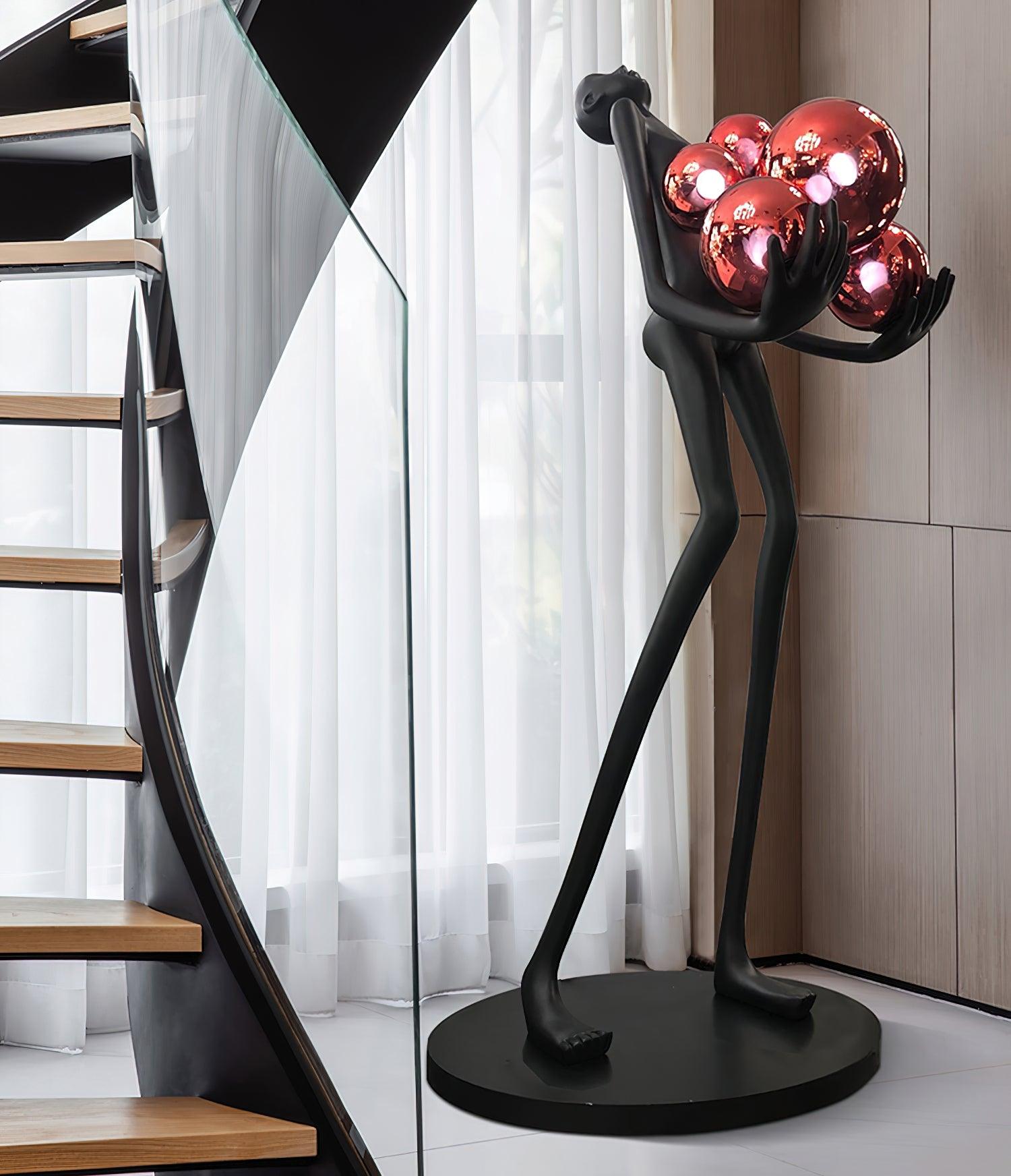 Embrace Sculpture Floor Light, Floor Lamp, detail 24
