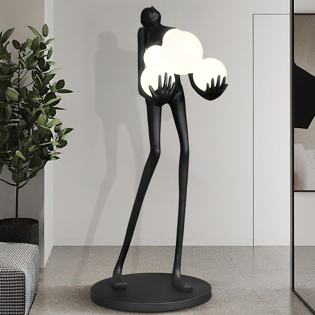 Embrace Sculpture Floor Light, Floor Lamp, detail 17