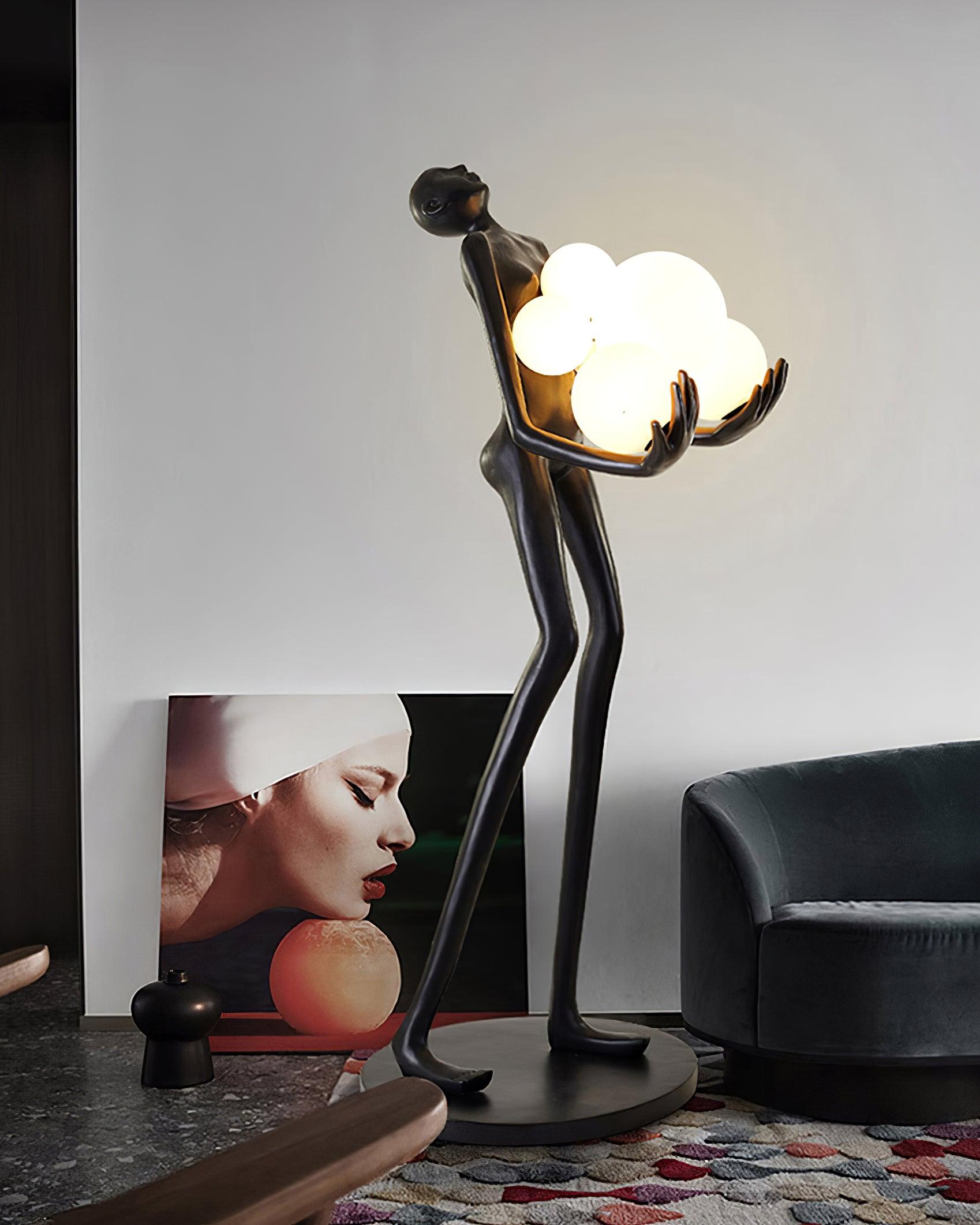 Embrace Sculpture Floor Light, Floor Lamp, detail 27