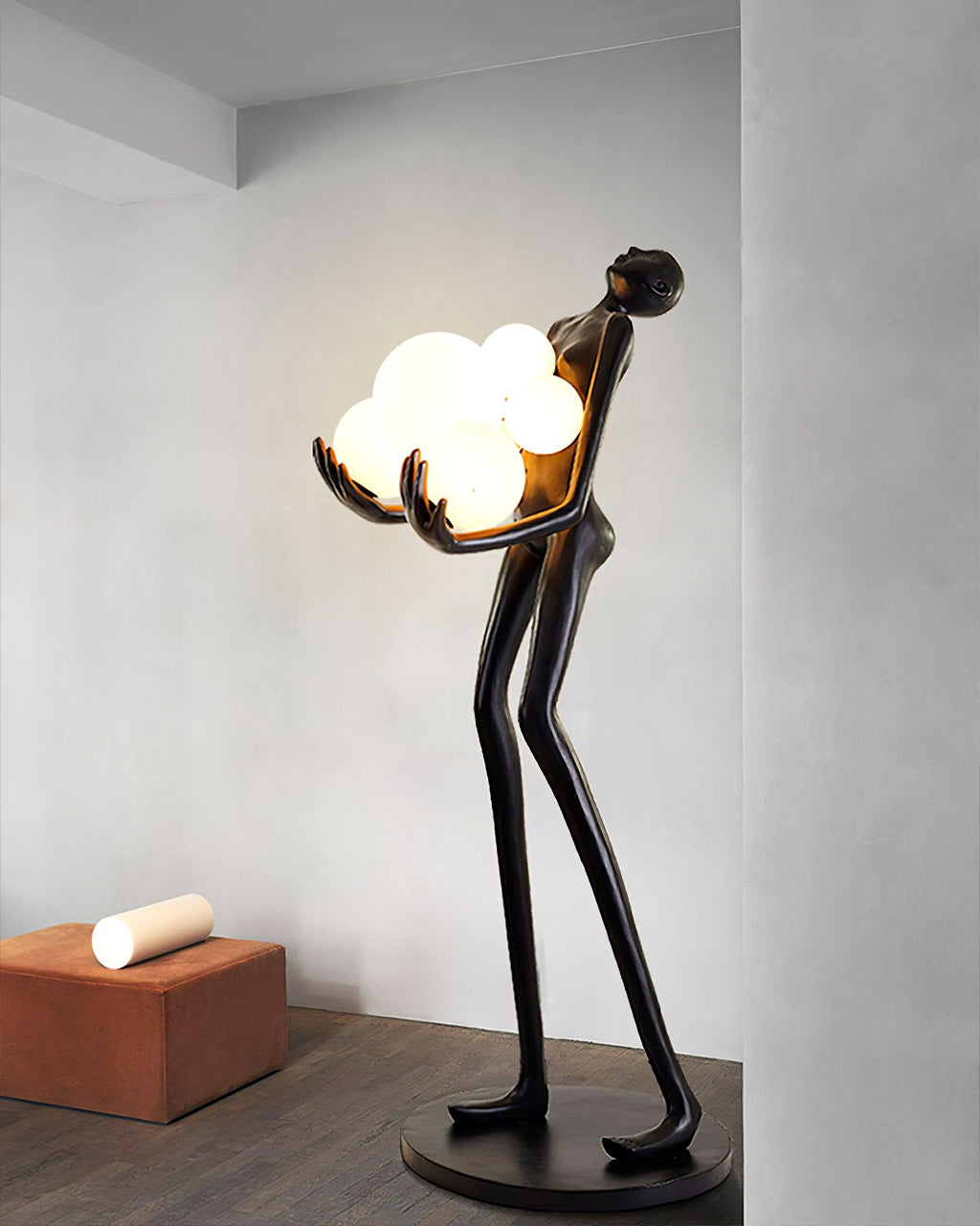 Embrace Sculpture Floor Light, Floor Lamp, detail 16
