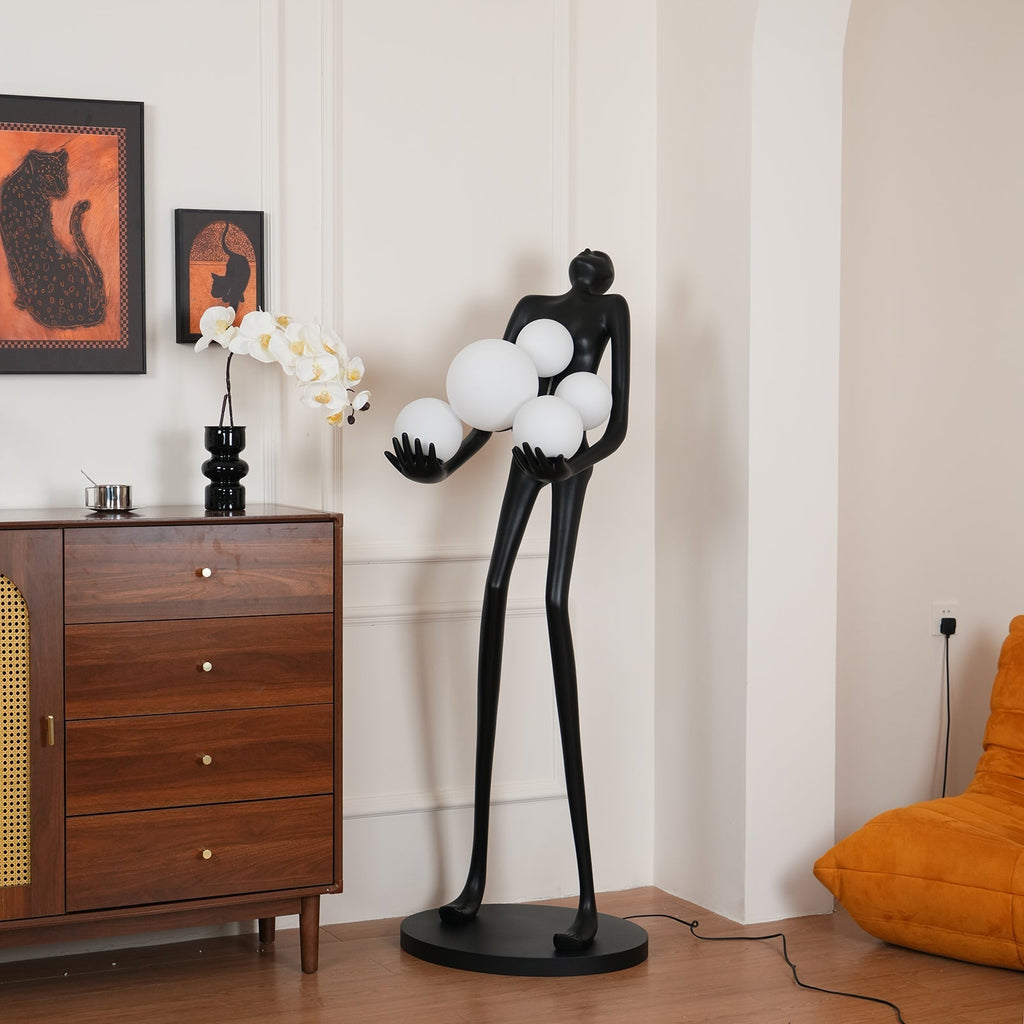 Embrace Sculpture Floor Light, Floor Lamp, detail 43