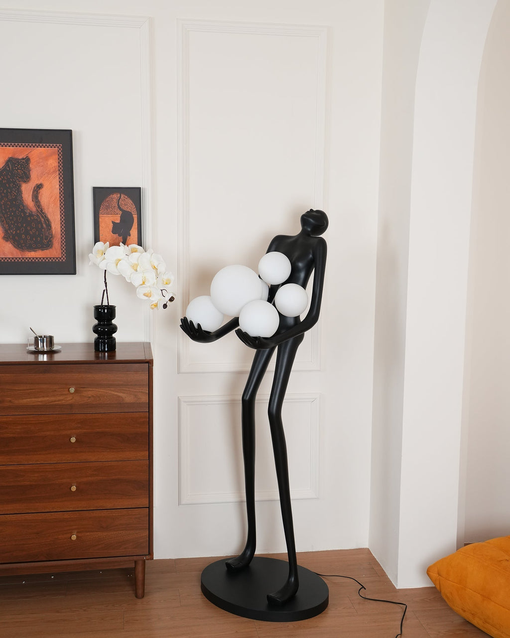 Embrace Sculpture Floor Light, Floor Lamp, detail 39