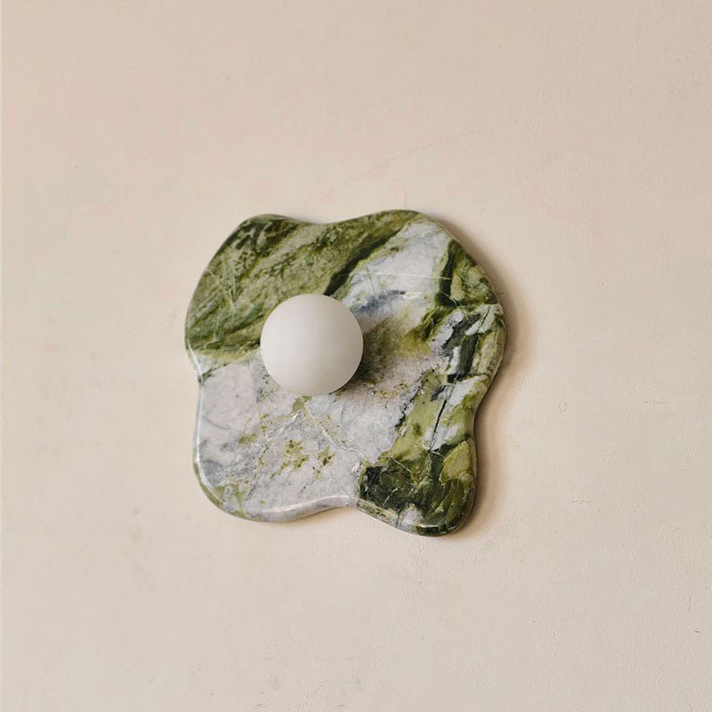 Emma Marble Wall Light, Hardwired Wall Sconce, detail 6