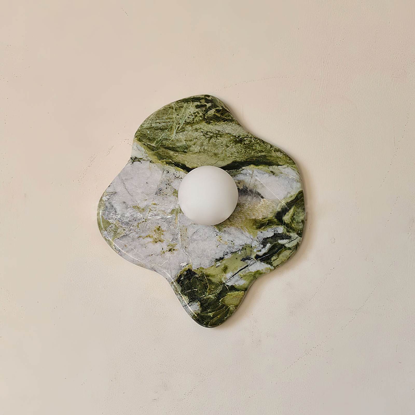Emma Marble Wall Light, Hardwired Wall Sconce, detail 13